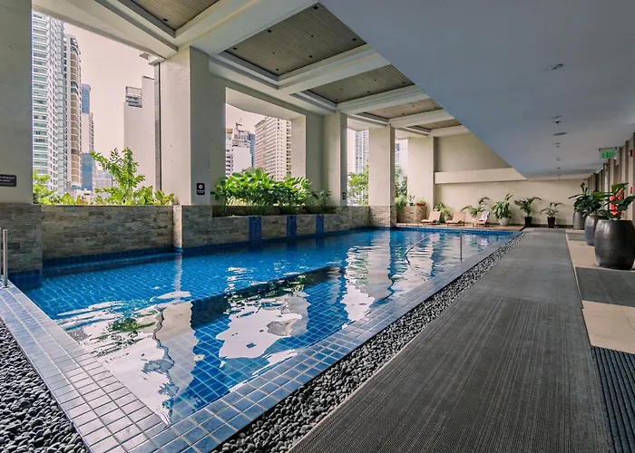 Tropical Retreat 24f Balcony Greenbelt Makati Manila